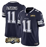 Men & Women & Youth Dallas Cowboys #11 Micah Parsons Navy 2023 F.U.S.E. NFC East Champions Patch Stitched Jersey,baseball caps,new era cap wholesale,wholesale hats